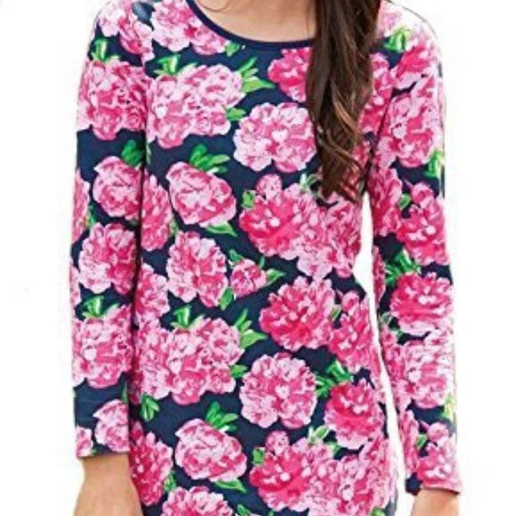 Mud Pie Coralie Terry Floral Meadow Dress, Small - Picture 2 of 2